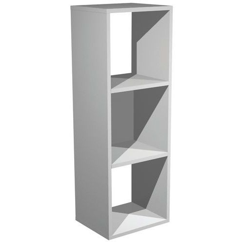 Meuble De Rangement 3 Cases Maxicube - Aluminium