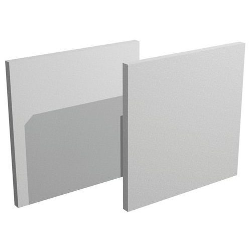 Lot De 2 Fonds Alu Pour Meuble De Rangement Maxicube - Artarredi