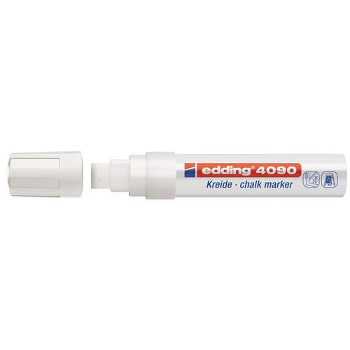 Marqueur Fenetre Et Ardoise E4090 Blanc Poi Nte 4-15 Mm