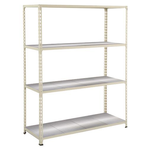 Rayonnage Rapid 2 4 Tablettes Metal 1980x1220x455 Zingué