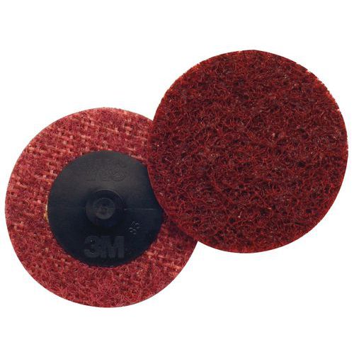 3M - Disque abrasif SC-DR 50 mm grain moyen pour métaux - Accessoire outillage électroportatif