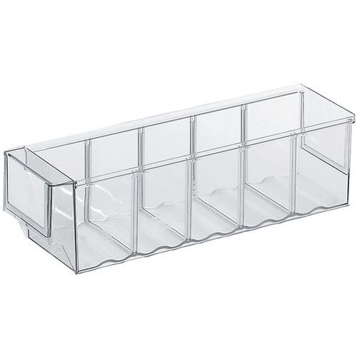 Bac-tiroir Lxlxh=300x91x81mm Transparent
