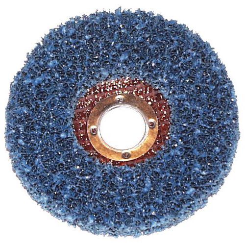 3M - Disque abrasif Clean and stripe CG-RD 115mm - Pour métaux - Grain très gros - Accessoire électroportatif