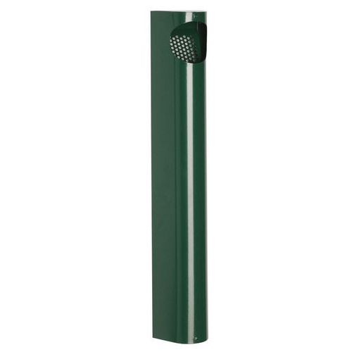 Cendrier Mural Acier - Sans Pied - Vert Mousse