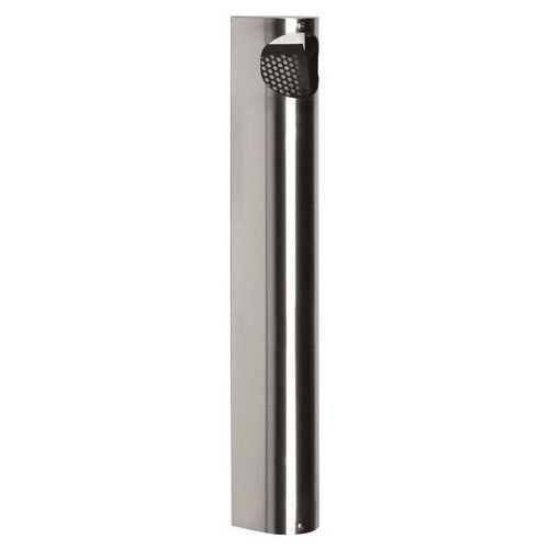 Cendrier Mural Acier - Sans Pied - Inox