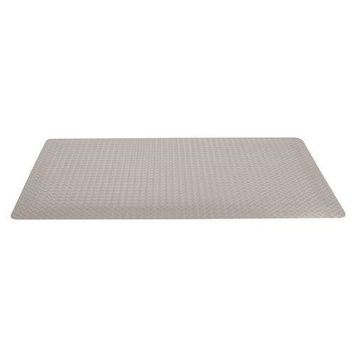 Notrax - Tapis Antifatigue Cushion Trax 90x300cm Gris - Usage Intensif - Ergonomique et Recyclé