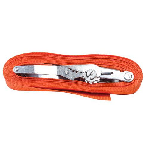 Sangle D'arrimage à Cliquet 50 Mm Longueur 8m - 400 Kn