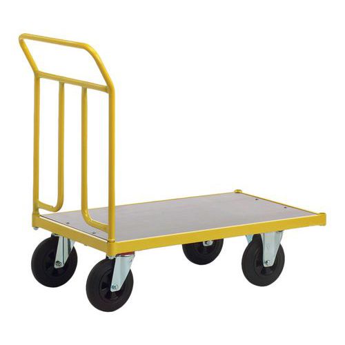Chariot Plateforme Tw 1000 Force 400 Kg Roue Pleine