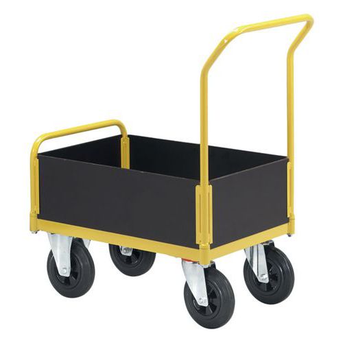 Chariot Plateforme 4 Cotés Tw Lws 750 Force 400 Kg Roue Pleine