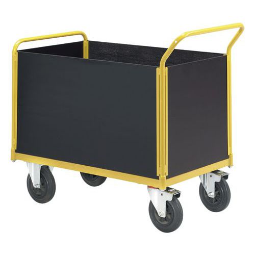 Chariot Plateforme 4 Cotés Tw Hws 750 Force 400 Kg Roue Pleine