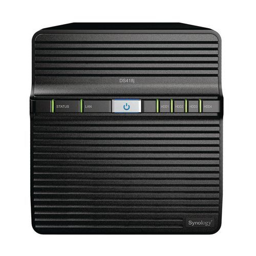 Synology Disk Station Ds418j - Serveur Nas - 4 Baies