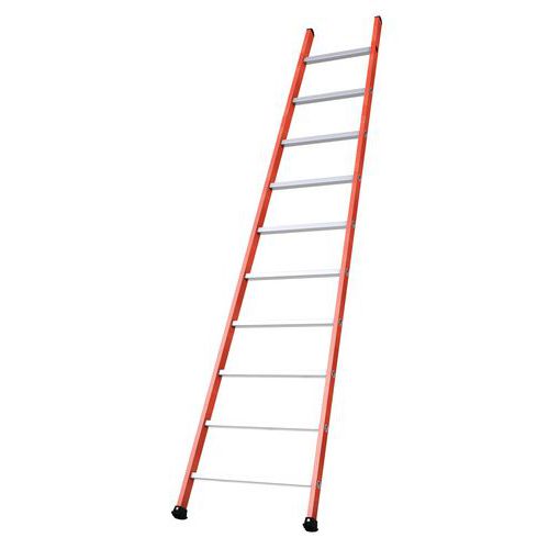 Echelle Simple Évasée Mixte Acier - Alu. 10 Éch._03211110