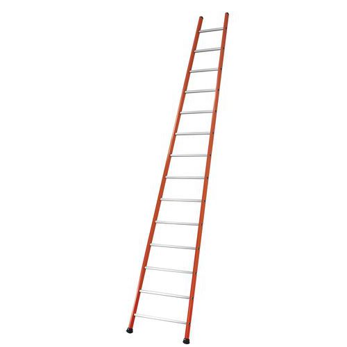 Echelle Simple Évasée Mixte Acier - Alu. 14 Éch._03211114