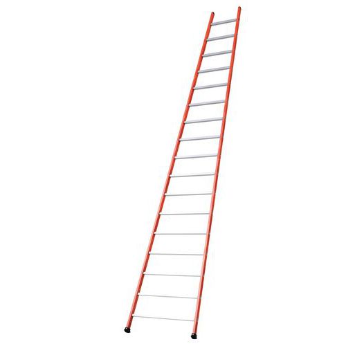 Echelle Simple Évasée Mixte Acier - Alu. 17 Éch._03211117