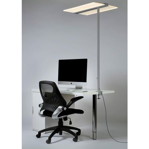 Lampadaire Orius Glasslight Kos Led Cellule Pince Gris