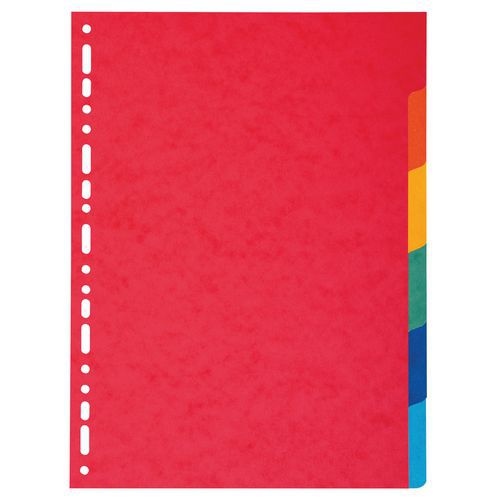 Set De 8 Intercalaires Carte Marbrée 220g/m2 A4