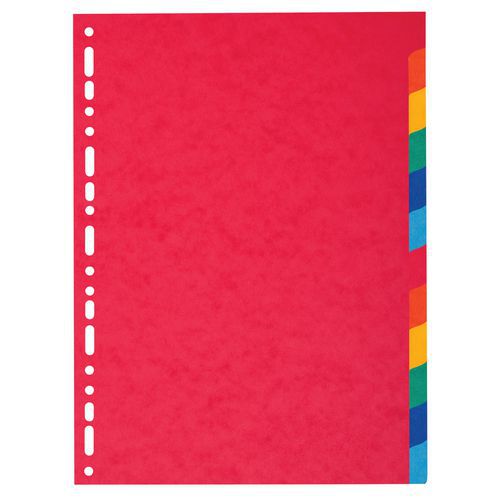 Set De 12 Intercalaires Carte 220g A4