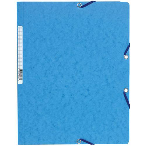 Chemise Ã‰lastique Sans Rabat Carte Lustrée 400gmÂ² A4 Violine