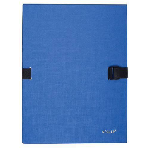 Chemise Dos Extensible N'clip Bleu