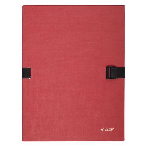 Chemise Dos Extensible N'clip Rouge