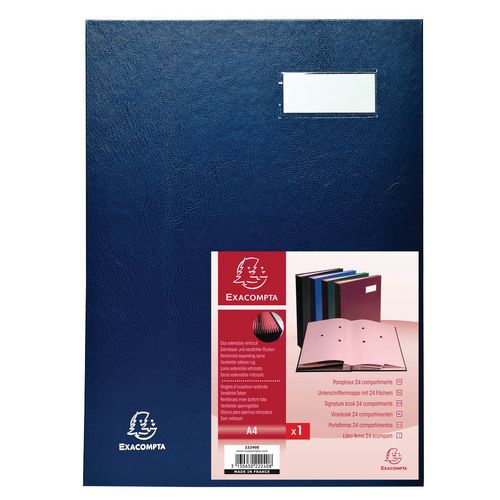 Set De 5 Parapheur Direction 24 Compartiments Assorties