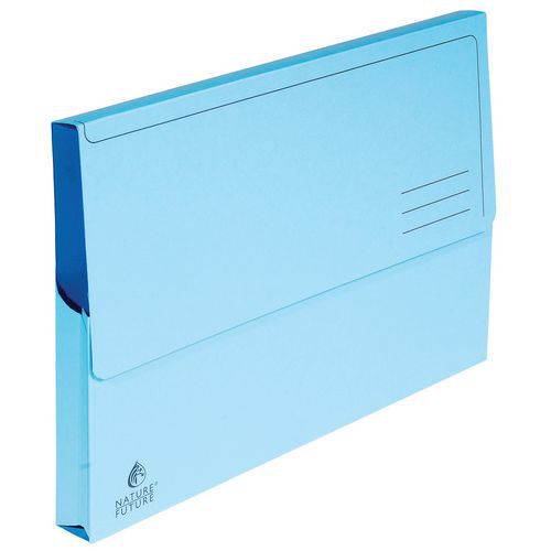 Paquet De 50 Chemises Poche Super 250 245x325cm Bleu Clair