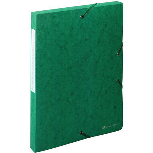 Boite Exabox Dos 25mm Carte Lustrée Scotten A4 Vert
