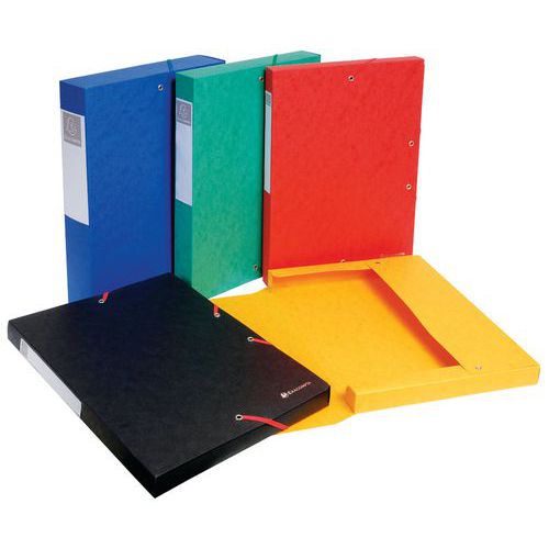 Set 10 Boîtes Exabox 25mm Carte Lustrée Scotten A4 Assorties