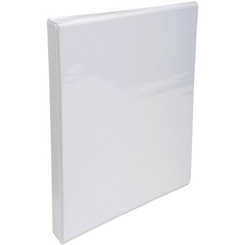 Classeur Personnalisable Rigide 3 Poches KreacoverÂ® A5 Blanc