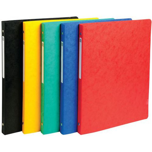Set 20 Classeurs 4 Anneaux 15mm Carte Lustrée A4 Assorties