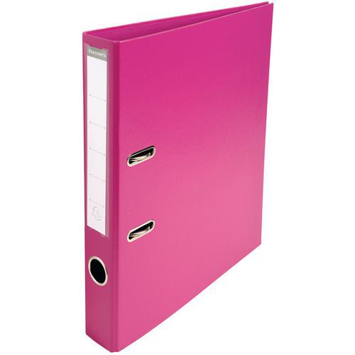 Classeur à Levier Pvc A4 Dos De 50mm Fuschia
