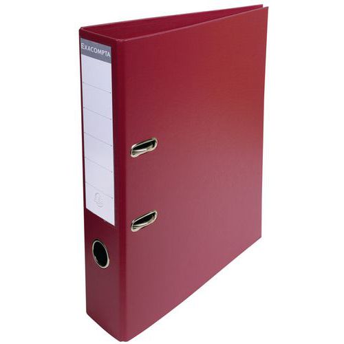 Classeur à Levier Pvc A4 Dos De 70mm Bordeaux