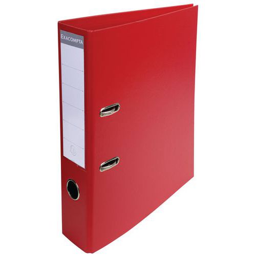 Classeur à Levier Pvc A4 Dos De 70mm Rouge