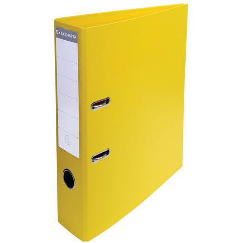 Classeur à Levier Pvc A4 Dos De 70mm Jaune