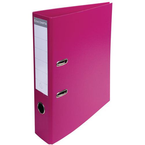 Classeur à Levier Pvc A4 Dos De 70mm Framboise