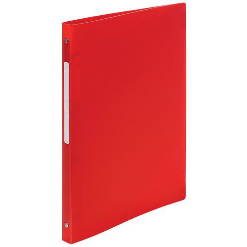 Classeur 2 Anneaux 15 Mm Polypropylène Opaque A4 Rouge