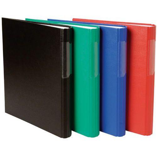 Set 20 Classeurs Pp Dos Arrondi 2 Anneaux Ronds Assortis