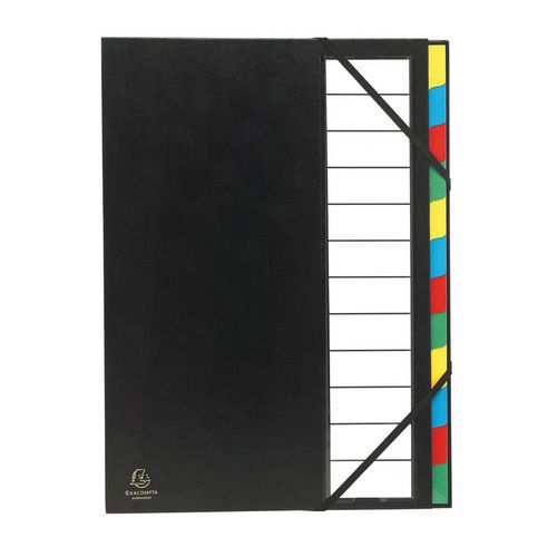 Set 6 Trieurs Rigide Ordonator 12 Compartiments Assortis