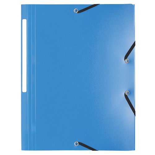 Set De 50 Chemises 3 Rabats Pp 5/10e Opaque A4 Assorties