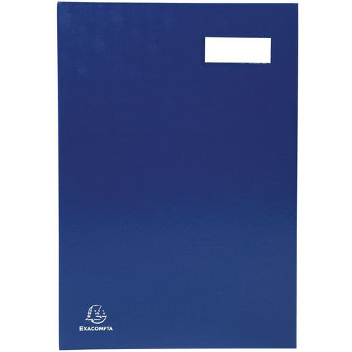 Parapheur Direction Soufflets 24x35cm 20 Compartiments Bleu
