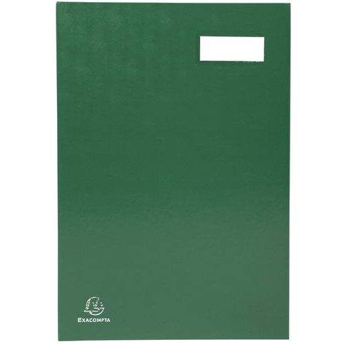 Parapheur Direction Soufflets 24x35cm 20 Compartiments Vert