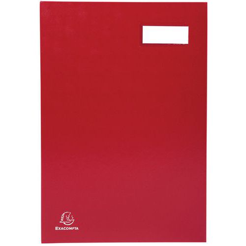 Parapheur Direction Soufflets 24x35cm 20 Compartiments Rouge
