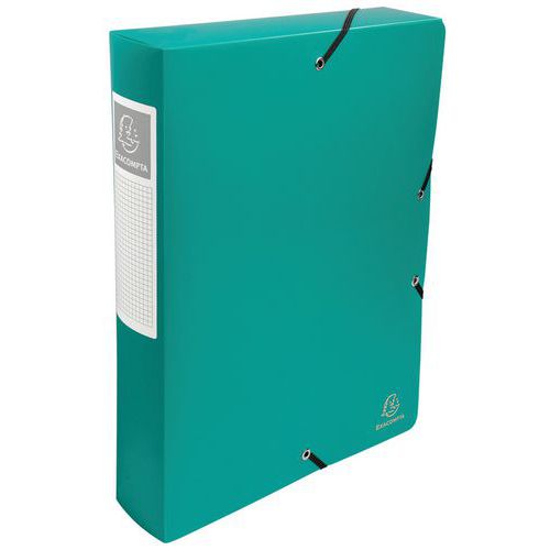 Boite De Classement Exabox Dos 60mm Pp 7/10e Opaque A4 Vert