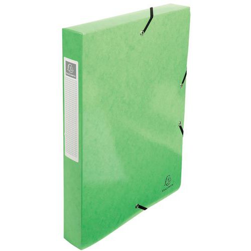 Boîte De Classement Iderama Dos De 40mm A4 Vert Anis