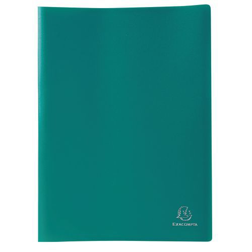 Protège-documents En Pp Souple Opaque 200 Vues A4 Vert Foncé