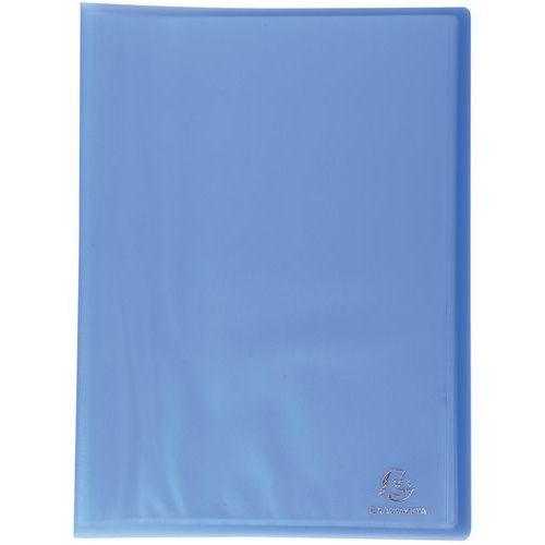 Set 25 Protège-documents Pp Semi Rigide 20 Vues A4 Assortis