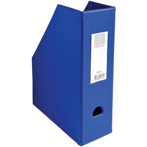 Porte-revues Pvc Dos 100mm Livrés à Plat 23x31cm Bleu Foncé