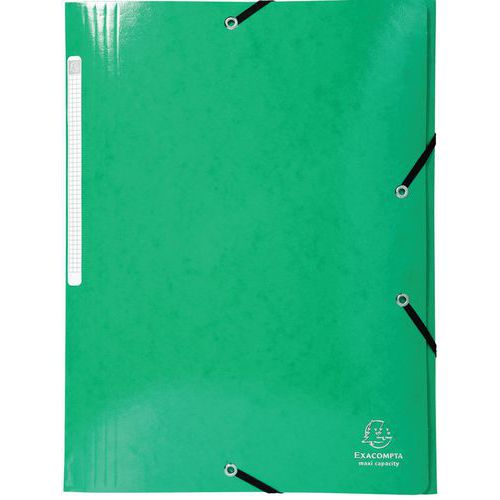 Chemise 3 Rabats Maxi Capacity 425gmÂ² Iderama A4 Vert Foncé