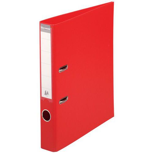 Classeur à Levier Export Pvc A4 Dos De 50mm Rouge