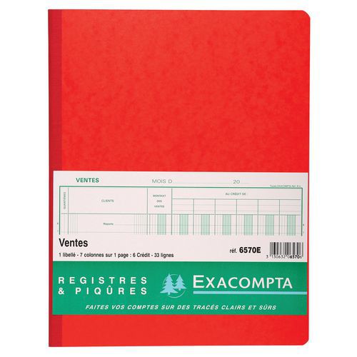 Piqûre 32x25cm Ventes 7 Colonnes Par Page 6 Crédit 33 Lignes
